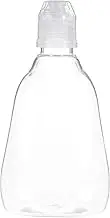MAGICLULU 500g Portable Honey Squeeze Bottle Reusable Flip Cap Condiment Bottle for Honey Salad Dressings Sauces