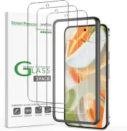 Google Pixel 9 Pixel 9 Pro 2024 Screen Protector Tempered Glass Fingerprint Comp