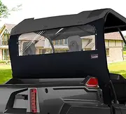 StarknightMT Pioneer 700 Soft Rear Window - Back Dust Panel with Open Window Compatible with Honda Pioneer 700/700-4 2014-2023