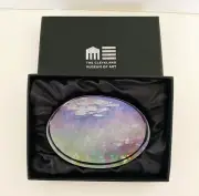 NIB Cleveland Museum of Art Warehouse Claude Monet Water Lilies Paperweight Oval