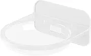 Floating Monitor Holder Shelf, Round Wall Mounted Holder Bracket Camera Holder Shelf, Space-Saving Storage Shelf No Drilling Wall Shelf for Camera