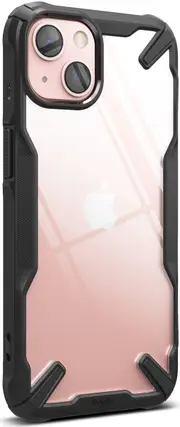 Ringke Fusion X Apple iPhone 13 Mini Case Transparent Black