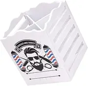 DECOMELODY Hairdressing Tool Storage Box Lightweight Scissor Holder with Multiple Compartments for Salon and Home Use Organize Hair Styling Tools Efficiently