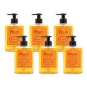 6PK Pears 250ml Hand Wash Soap Skin Cleaning/Washing/Cleansing Liquid w/ Pump