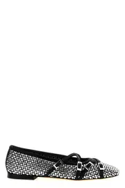 MACH & MACH 'Crystal Net' Ballet Flats