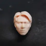 1/18 Scale Back To School Stephen Chow Head Sculpt Unpainted Fit 3.75" Figure