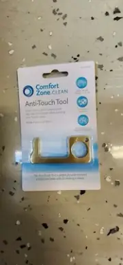 Contactless Door Opener Tool Solid BRASS No Touch Button Pusher Keychain