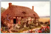 c1960s Cottage Postcard Sevenoaks England J. Salmon Ltd Series Chrome