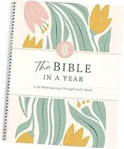 A 52-Week Bible Study Guide for Women, Spiritual Workbook, Christian Devotional Planner, Weekly Scripture, Reflection Tool, 52-Week Format, Church Worship & Family Use