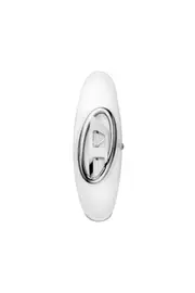 [Diesel] Diesel - Diesel Wonder-D Two-Hand White Nylon Resin Watch - Timeframes - Woman - White UNI White