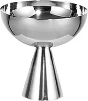Fenteer Footed Dessert Sundae Cocktail Bowl Footed Dessert Bowl Round Footed Trifle Bowls Ice Cream Cup for Snack Condiment Trifle, Height 10.2cm