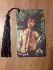 The Devil- Light Seer Tarot Bookmark Oracle Card Art Deck Gift, Purified&Charged