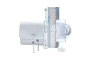 Oral-B Genius AI 10000 Electric Toothbrush With 3 Replacement Heads And Smart Travel Case - White [ORA303034]