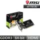 【MSI 微星】GT710 2GD3 LP 顯示卡