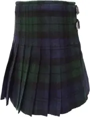 Claymore Imports Clan Black Watch Tartan Kilt for Kids, 100% Acrylic Tartan Kilt