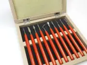 Wax Carving Tools Metal Art Clay Model Sculpting Wax Carver Set of 10 Tools Box