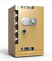 Old-fashioned 2-hour fireproof office and document safe
