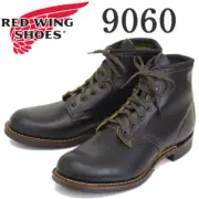 Red Wing 9060 Beckman Boot Flat Box Width D High Top Leather Black Men Sz 9.5D