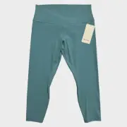 NWT Lululemon Align High-Rise Pant 25” - Tidal Teal / TDLT, Size 16