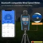 LCD Display Handheld Anemometer with Switchable Celsius and Fahrenheit Modes