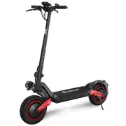 VALK Primal 9 Dual Motor 1600W Extreme Hill Climbing Electric e-Scooter, Black/Red