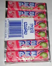 PEZ SOURS Candy Refills 6 Pack WATERMELON