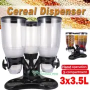 Heavy Duty Cereal Storage Dispenser Kitchen Pantry Rice Grain Dry Food Container