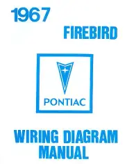1967 67 FIREBIRD WIRING DIAGRAM MANUAL