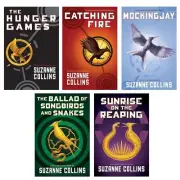 Hunger Games 5 Books Set By Suzanne Collins Catching Fire Sunrise on the Reaping