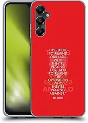 Head Case Designs Officially Licensed Liverpool Football Club Reminder Bill Shankly Quotes Gel Case [Military Grade Protection] Compatible with Samsung Galaxy A05s