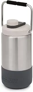 Coleman Pro Heavy-Duty Insulated Gallon Water Jug - Leakproof Portable for Rugged Outdoor Use & Jobsites, Durable Steel With Anchor Point for Ultimate Portability