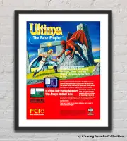 Ultima The False Prophet SNES Glossy Promo Ad Poster Unframed G4519