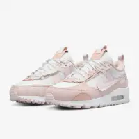 在飛比找momo購物網優惠-【NIKE 耐吉】氣墊休閒鞋_女_白粉_AIR MAX 90