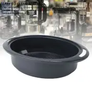 Steaming Pan Deepened Heat Resistant Replacement PP Steaming Tray With Handle