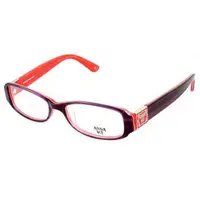 在飛比找PChome24h購物優惠-Anna Sui 安娜蘇 經典花園紫色框造型眼鏡(紫玫) A