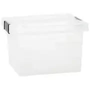 Ezy Storage 30L File Box Clear