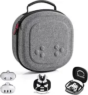 Hard Carrying Case for Meta Quest 3S/Quest 3/Vision Pro, Hard Shell Travel Case Compatible with VR Headset, Touch Controllers and Other Accessories, Space Saving Design for Travel and Home Storage