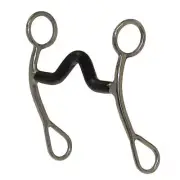 DR052 Reinsman Solid Shank C Bit 5 Inch Sweet Iron Mouth NEW