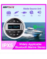 Boat Radio Media Player Marine Stereo MP3 Waterproof Bluetooth Audio Radio FM AM