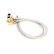 T&S Brass Inlet Kit, 1/2 Npt Nipple, Close Elbows, 24 Flex B-0230-KIT - Genuine