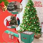 Underbed Christmas Ornament Storage Container Box with Divider Storage Box.HOT