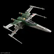 Bandai 2493970 1:72 The Rise of Skywalker X-Wing Fighter Plastic Model Kit