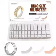 Eletiuo Ring Size Adjuster For Loose Rings Invisible 1 Spiral + 234 Pk 3mm-10mm