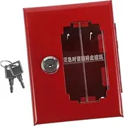 OKUMEYR Emergency Key Lock Box Weatherproof Storage for Outside Doors Enhanced Security for Keys and Cards for Home Office