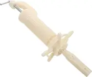 HONITANO Holder Mannequin Head Display Holder Stand for Display Wig Holder Mannequin Head Stand Clamp Mannequin Head Clamp Stands Wig Display Rack Head Mannequin Holder Iron Beige