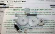 HP LASERJET 4000 4050 DELIVERY DRIVE ASSEMBLY RG5-3721 PREMIUM QUALITY ISO9001