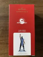 New 2021 Hallmark Keepsake Christmas Ornament Mortal Kombat Sub-Zero
