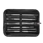 7Pcs POP Blackhead Pimple Blemish Comedone Acne Extractor Remover Tool Set Kit F