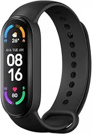 Xiaomi Mi Smart Band 6 - 1.56'' AMOLED Touch Screen, SPO2, Sleep Breathing Tracking, 5ATM Water Resistant, 14 Days Battery Life, 30 Sports Mode, Fitness, Steps, Sleep, Heart Rate Monitor [Official UK]