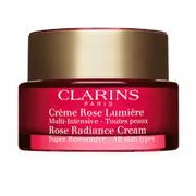 Clarins Rose Radiance Super Restorative Cream (All Skin Types) - Day Wrinkle Cream - 50ml